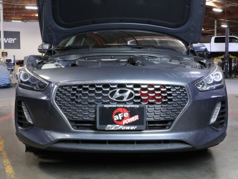 aFe 18-20 Hyundai Elantra GT L4-1.6L (t) Takeda Momentum Dynamic Air Scoop - Red thumbnail 3