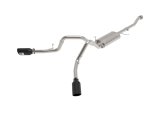 aFe Vulcan 3in 304 SS Cat-Back Exhaust 2021 Ford F-150 V6 2.7L/3.5L (tt)/V8 5.0L w/ Black Tips thumbnail 8