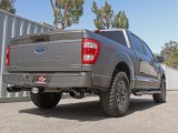 aFe Vulcan 3in 304 SS Cat-Back Exhaust 2021 Ford F-150 V6 2.7L/3.5L (tt)/V8 5.0L w/ Black Tips thumbnail 4