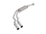 aFe Rebel 3in 409 SS Cat-Back Exhaust 2021 Ford F-150 V6 2.7L/3.5L (tt)/V8 5.0L w/ Polished Tips thumbnail 1