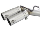 aFe Rebel 3in 409 SS Cat-Back Exhaust 2021 Ford F-150 V6 2.7L/3.5L (tt)/V8 5.0L w/ Polished Tips thumbnail 5