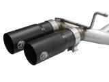 aFe Rebel 3in 409 SS Cat-Back Exhaust 2021 Ford F-150 V6 2.7L/3.5L (tt)/V8 5.0L w/ Black Tips thumbnail 7