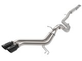 aFe Takeda 2-1/2in to 3in SS-304 Cat-Back Exhausts w/ Black Tip 13-17 Hyundai Veloster L4-1.6L thumbnail 1
