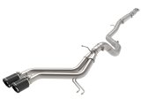 aFe Takeda 2-1/2in to 3in SS-304 Cat-Back Exhaust w/ C/F Tips 13-17 Hyundai Veloster L4-1.6L thumbnail 7