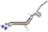 aFe Takeda 2-1/2in to 3in SS-304 Cat-Back Exhaust w/ Blue Flame Tips 13-17 Hyundai Veloster L4-1.6L thumbnail 8