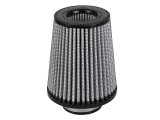 aFe MagnumFLOW Pro Dry S Air Filters 3-1/2 F x 6 B x4-1/2 T (INV) x 7 H in thumbnail 2