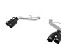 aFe POWER MACH Force-Xp 3in Axle-Back Exhaust 16-20 Chevrolet Camaro SS V8 6.2L w/o Mufflers - Black thumbnail 8
