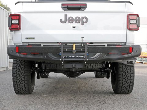 aFe 2021+ Jeep Gladiator V6-3.0L (td) Vulcan Series 3in 304 SS DPF-Back Exhaust System - Polishd Tip