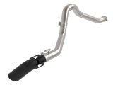aFe 2021+ Jeep Gladiator V6-3.0L (td) Vulcan Series 3in 304SS HT DPF-Back Exhaust System - Black Tip thumbnail 1