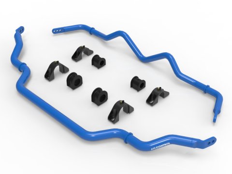 aFe 16-21 Infiniti Q50/Q60 3.0L (tt) Front and Rear Sway Bar Set Blue thumbnail 2