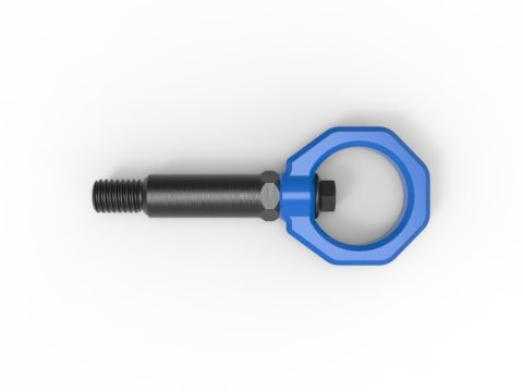 aFe Control Front Tow Hook Blue 20-21 Toyota GR Supra (A90) thumbnail 8