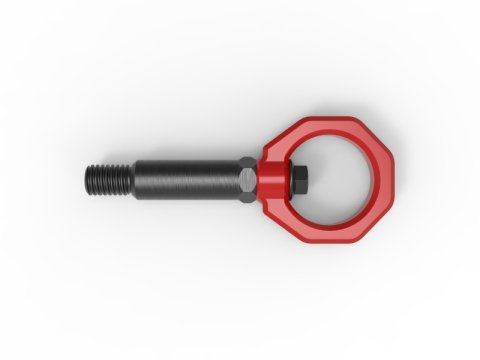 aFe Control Front Tow Hook Red 20-21 Toyota GR Supra (A90) thumbnail 9