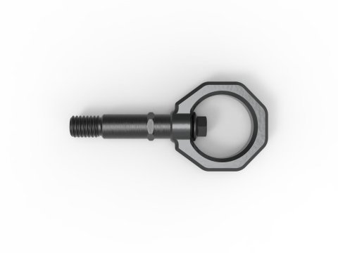 aFe Control Rear Tow Hook Gray 20-21 Toyota GR Supra (A90) thumbnail 3