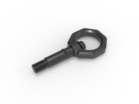 aFe Control Rear Tow Hook Gray 20-21 Toyota GR Supra (A90) thumbnail 6