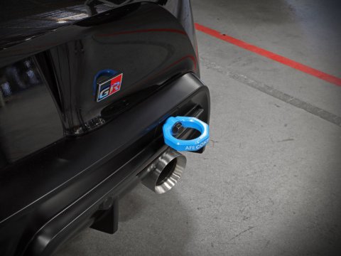 aFe Control Rear Tow Hook Blue 20-21 Toyota GR Supra (A90) thumbnail 4