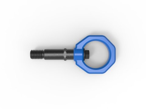 aFe Control Rear Tow Hook Blue 20-21 Toyota GR Supra (A90) thumbnail 5