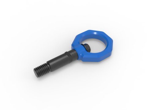 aFe Control Rear Tow Hook Blue 20-21 Toyota GR Supra (A90) thumbnail 7