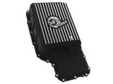 aFe 20-21 Ford Truck w/ 10R140 Transmission Pan Black POWER Street Series w/ Machined Fins thumbnail 3