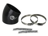 aFe MagnumFORCE Air Intake System Spare Parts Kit 3-1/2in ID x 30 Deg. Silicone Elbow Coupler -Black thumbnail 1