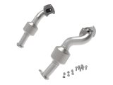 aFe Twisted Steel Down Pipe 409SS w/ Cat 16-17 Toyota Tacoma V6-3.5L thumbnail 1