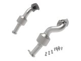 aFe Twisted Steel Down Pipe 409SS w/ Cat 16-17 Toyota Tacoma V6-3.5L thumbnail 2