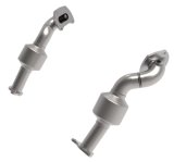 aFe Twisted Steel Down Pipe 409SS w/ Cat 16-17 Toyota Tacoma V6-3.5L thumbnail 5