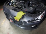 aFe 18-20 Hyundai Elantra GT L4-1.6L (t) Takeda Momentum Dynamic Air Scoop - Neon Green thumbnail 3