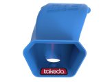 aFe 18-20 Hyundai Elantra GT L4-1.6L (t) Takeda Momentum Dynamic Air Scoop - Blue thumbnail 3