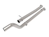 aFe Vulcan Series 3in 304 Stainless Steel Muffler Delete Pipe 2021 Ram 1500 TRX V8-6.2L (sc) thumbnail 2