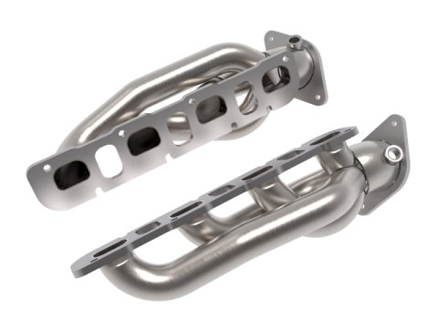 aFe Power Twisted Steel 304SS Shorty Header 2021 Ram 1500 TRX V8-6.2L (uncoated) thumbnail 1