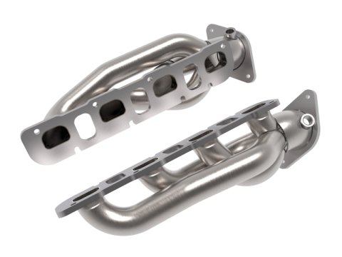 aFe Power Twisted Steel 304SS Shorty Header 2021 Ram 1500 TRX V8-6.2L (uncoated) thumbnail 2
