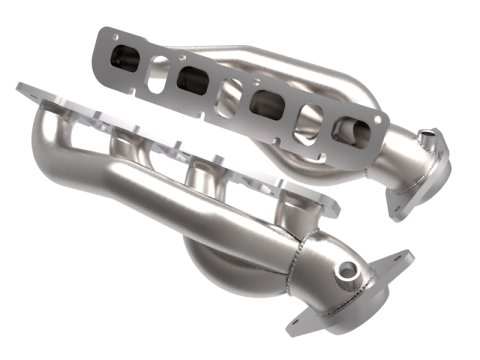 aFe Power Twisted Steel 304SS Shorty Header 2021 Ram 1500 TRX V8-6.2L (uncoated) thumbnail 4