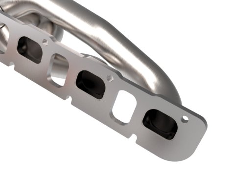 aFe Power Twisted Steel 304SS Shorty Header 2021 Ram 1500 TRX V8-6.2L (uncoated) thumbnail 5