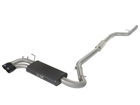 aFe MACH Force XP Exhausts Cat-Back SS-304 w/ Black Tips 12-16 BMW 328i/428i (F30/F32) (t) N20