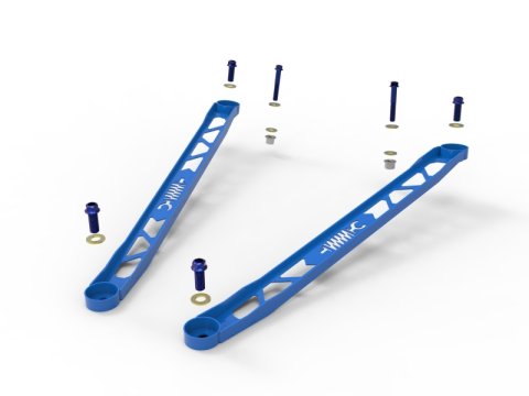 aFe CONTROL 304 Stainless Steel Front Suspension Strut Brace Blue - Toyota GR Supra (A90) 20-21 thumbnail 4