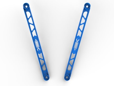 aFe CONTROL 304 Stainless Steel Front Suspension Strut Brace Blue - Toyota GR Supra (A90) 20-21 thumbnail 5