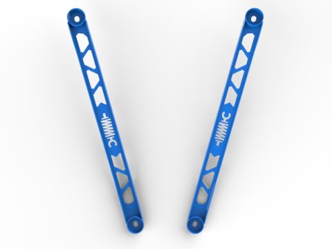 aFe CONTROL 304 Stainless Steel Front Suspension Strut Brace Blue - Toyota GR Supra (A90) 20-21 thumbnail 7