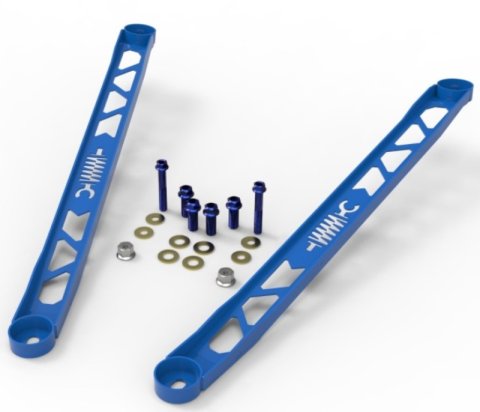 aFe CONTROL 304 Stainless Steel Front Suspension Strut Brace Blue - Toyota GR Supra (A90) 20-21 thumbnail 9