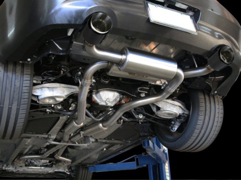 aFe Takeda 2-1/2in 304SS Cat-Back Exhaust Infiniti G37 08-13/Q60 14-15 V6-3.7 w/ Carbon Fiber Tips thumbnail 7