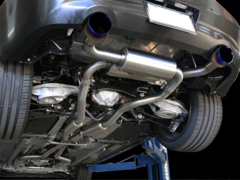 aFe Takeda 2-1/2in 304SS Cat-Back Exhaust Infiniti G37 08-13/Q60 14-15 V6-3.7 w/ Blue Flame Tips thumbnail 7