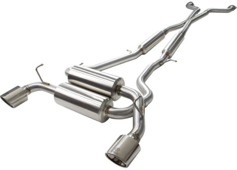 aFe Takeda 2-1/2in 304SS Cat-Back Exhaust Infiniti G37 08-13/Q60 14-15 V6-3.7 w/ Polished Tips thumbnail 9