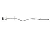 aFe Takeda 2.5in 304SS Cat-Back Exhaust System w/ Carbon Tips 17-20 Honda Civic Si Sedan I4 1.5L thumbnail 6