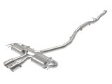 aFe Takeda 3in 304 SS Cat-Back Exhaust System w/Polished Tips 17-21 Honda Civic Sport L4-1.5L (t) thumbnail 2