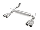 aFe Rebel Series 2.5in 409 SS Axle-Back Exhaust Polished 07-18 Jeep Wrangler (JK) V6-3.6L/3.8L thumbnail 1