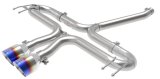 aFe Takeda 2-1/2in 304 SS Axle-Back Exhaust w/Blue Flame Tips 17-20 Honda Civic Sport L4-1.5L (t) thumbnail 5