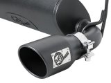 aFe Rebel Series 409 Stainless Steel Cat-Back Exhaust 18-21 Jeep Wrangler JL 2.0L (t) - Black Tip thumbnail 3