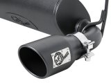 aFe Rebel Series 409 Stainless Steel Cat-Back Exhaust 18-21 Jeep Wrangler JL 2.0L (t) - Black Tip thumbnail 4