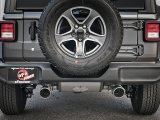 aFe Rebel Series 409 Stainless Steel Cat-Back Exhaust 18-21 Jeep Wrangler JL 2.0L (t) - Polished Tip thumbnail 3