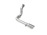 aFe 20-21 Jeep Wrangler Large Bore-HD 3in 304 Stainless Steel DPF-Back Exhaust System - Polished Tip thumbnail 1