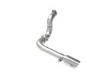 aFe 20-21 Jeep Wrangler Large Bore-HD 3in 304 Stainless Steel DPF-Back Exhaust System - Polished Tip thumbnail 2